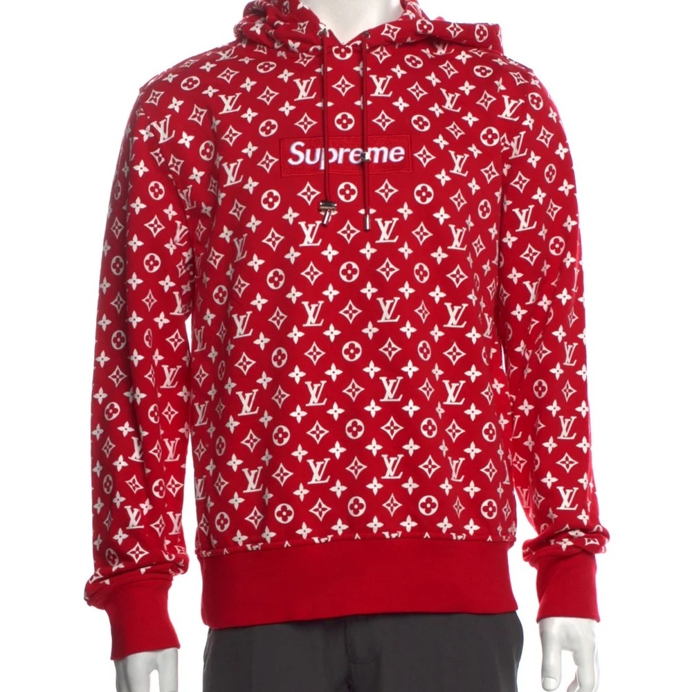 Louis Vuitton x Supreme Hoodie - Rare and Iconic Collaboration
